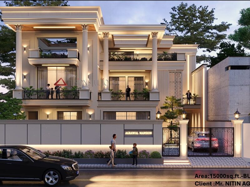 Elegant 15,000 Sq. Ft. Contemporary Neoclassical Residence