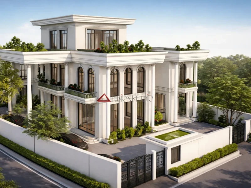 Regal 9,000 Sq. Ft. Neoclassical Residence
