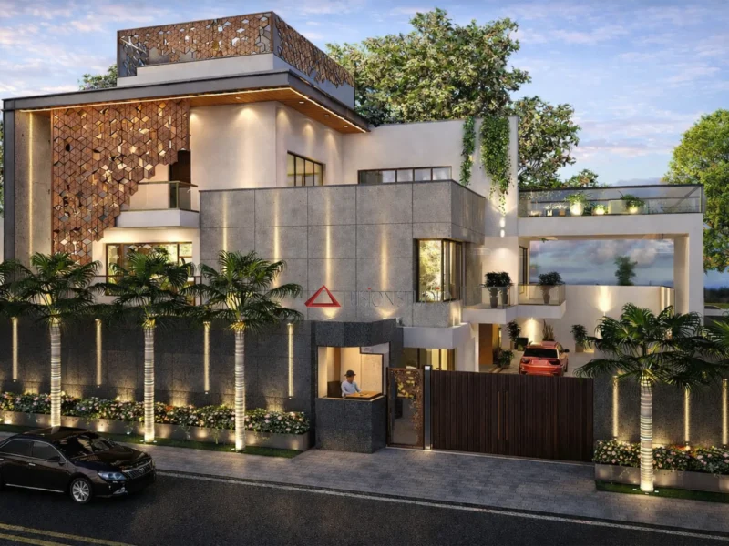 Striking 15,000 Sq. Ft. Contemporary Designer Residence